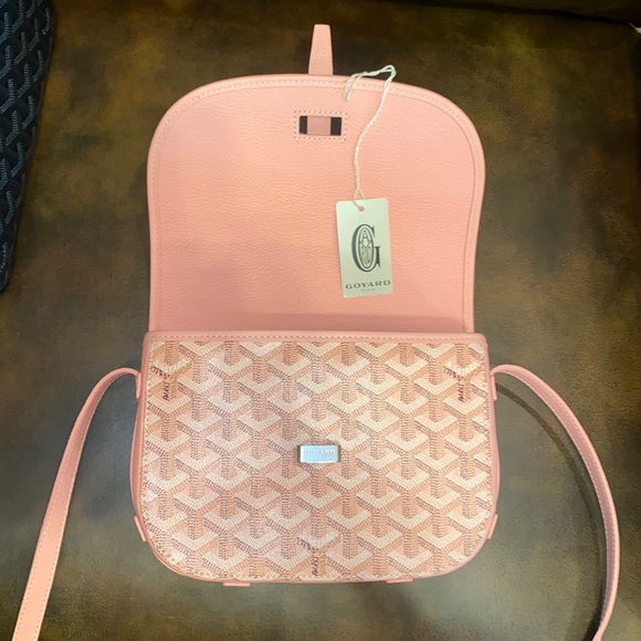 RARE GOYARD BELVEDERE PM LIMITED EDITION ROSE POUDRE PINK - Picture 7 of 16